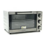 Cookworks KWS1525R-F2U table top oven, W47cm, H29cm,