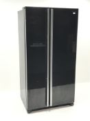 Daewoo FRAX22B3B American style fridge freezer, W92cm, H178cm,