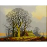 Vincent Selby (British 1919-2004): 'Winter Branches', oil on canvas signed,