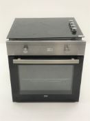 Beko QIF21X electric fitted oven and a Beko QHC64X ceramic hob (2) Condition Report