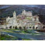 After Anne Redpath (Scottish 1895-1965): Dolceacqua Italy,