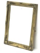 Gilt frames bevel edge mirror, W65cm, H92cm Condition Report <a href='//www.