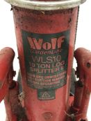 Wolf WLS10 ten ton log splitter II, H108cm Condition Report <a href='//www.