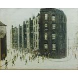 After Laurence Stephen Lowry RBA RA (British 1887-1976): 'Dwelling Ordale Lane Salford 1927',