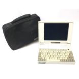 Retro Peacock TS32-25 Lap Top computer, white case with 19.5cm x 14.