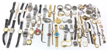 Collection of ladies and gents wristwatches incl.