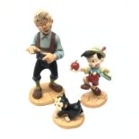 Walt Disney Classics Collection Pinocchio figures: 'Say Hello to Figaro',