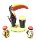 Carlton Ware Guinness Toucan lamp base,