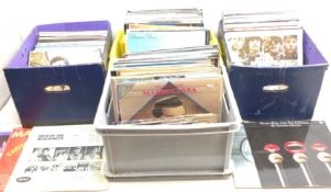 Various vinyl records incl Diana Ross, Abba, Beach Boys, John Lennon, Simon and Garfunkel,