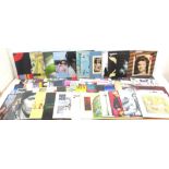 Quantity rock vinyl records incl The Cure, Genesis, Stevie Nicks, Pete Townshend, Meat Loaf,