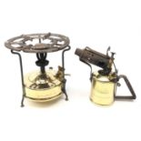 Svea 5 brass stove 'The King of Stoves' and a Primus brass blow lamp (2) Condition Report