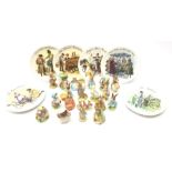 Eighteen Beswick Beatrix Pottery ceramic figures and 'Hunca Munca' by Royal Albert (19) and a set