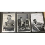 WW2 album of German Constantin and other cigarette cards,