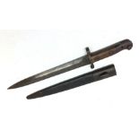 WW1 British Lee Metford or Enfield rifle bayonet 30.