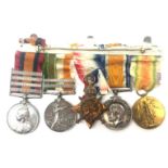 Queens & Kings South Africa to WW1 medal group with Wittebergen, Transval, Modder River,