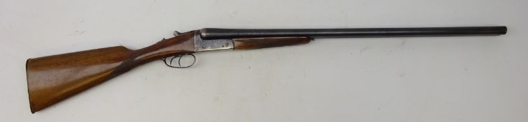 12 bore side by side sporting gun by Zabala, 22100, 27.