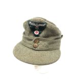 German Wehrmacht M43 field cap,