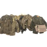 WW2 and later US Air Force Officers and other uniform incl.