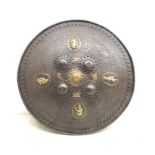 Tibetan metal circular shield,