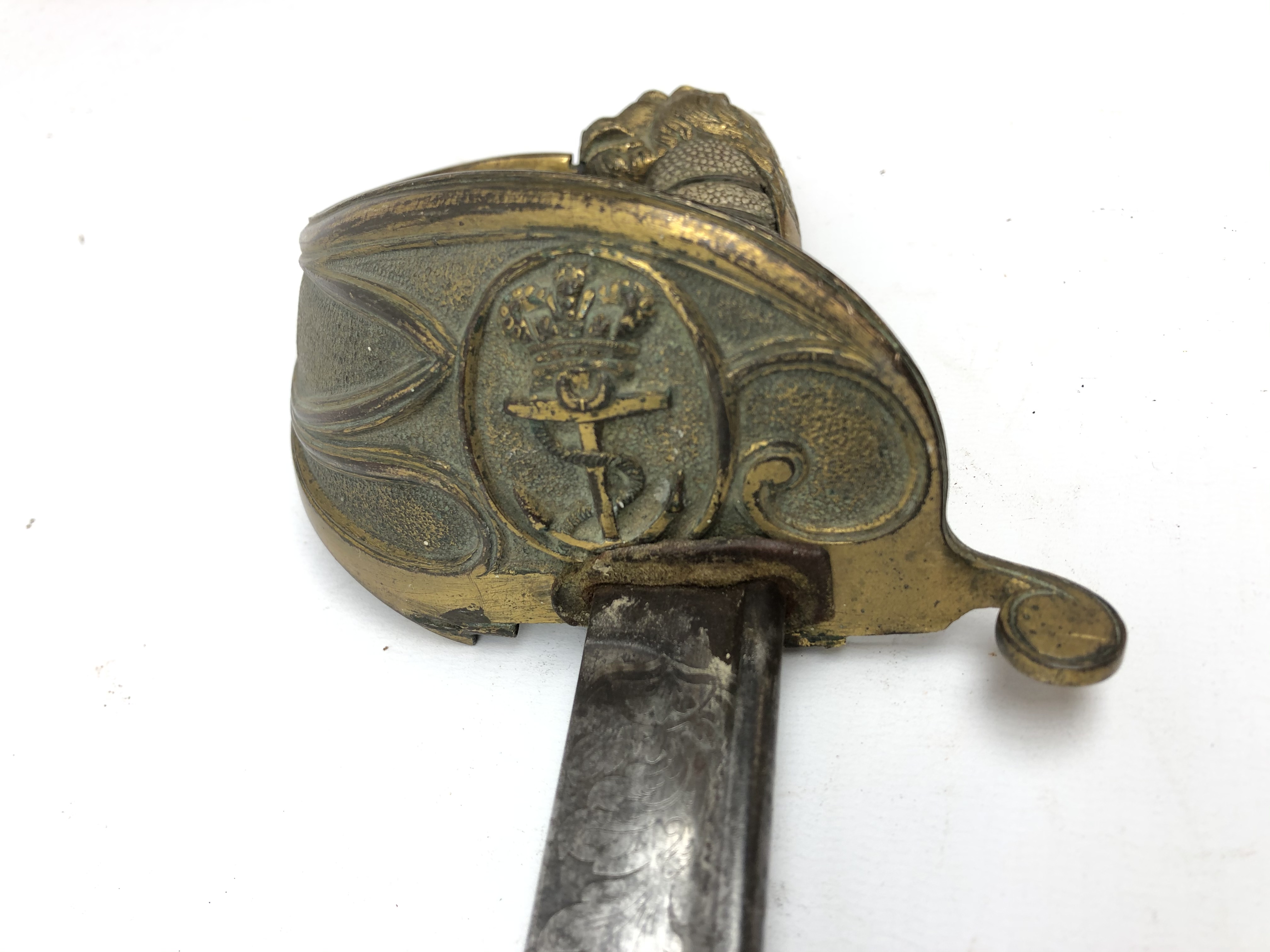 Victorian Naval sword by Bodley & Etty, - Image 2 of 3