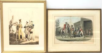 William Heath (British 1795-1840): Military Costume, watercolour signed and dated 1818,