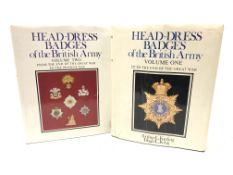 Head-Dress Badges of the British Army by Arthur Kipling & Hugh King, two vols, in d/w,