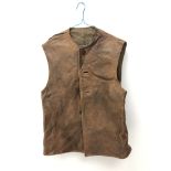 British WW2 Leather Jerkin, No.2 Camouflage, size No.