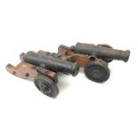 Pair of early 20th century Stafsjo Bruk signal canon,