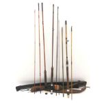 Pegley-Davies Paramount 3-piece split-cane fly fishing rod,