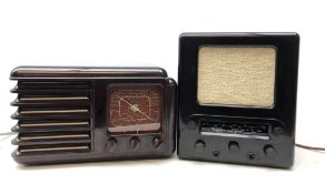 German Third Reich radio, the Bakelite impressed and moulded with the Third Reich eagle,