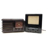 German Third Reich radio, the Bakelite impressed and moulded with the Third Reich eagle,