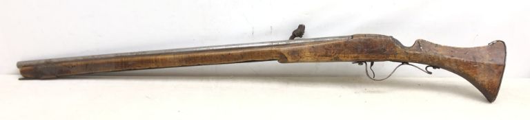 Muzzle loading .614 matchlock musket, 93cm (36.