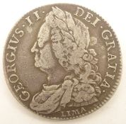 George II 1746 half crown,