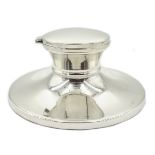 Ex retail: Silver capstan inkwell by L R Watson Birmingham 2003,