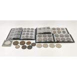 Collection of Great British and World coins including various George II and later farthings,