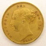 Queen Victoria 1885 gold half sovereign