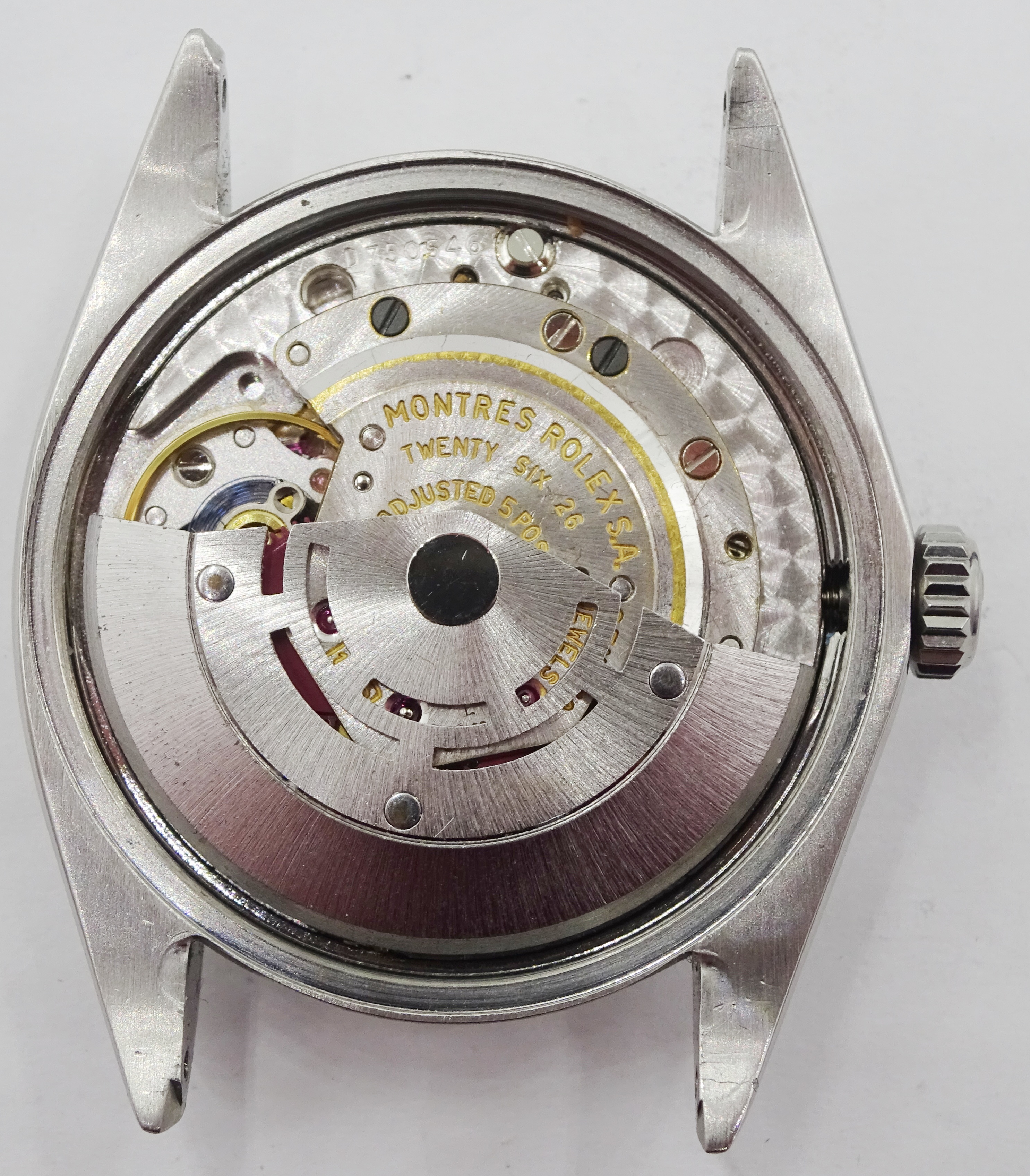 Rolex Oyster Perpetual Date gentleman's stainless steel wristwatch c.1970/1, model no. - Image 6 of 12