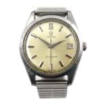 Omega Seamaster stainless steel gentleman's automatic wristwatch calibre 562, with date aperture,