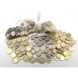 Collection of Great British coins including commemorative two pound and fifty pence coins,