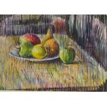 Derrick L Sayer (British 1917-1992): Still Life - Fruit on a Table,