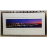 After James Blakeway: 'New York New York' panoramic photographic print 57cm x 110cm Provenance: