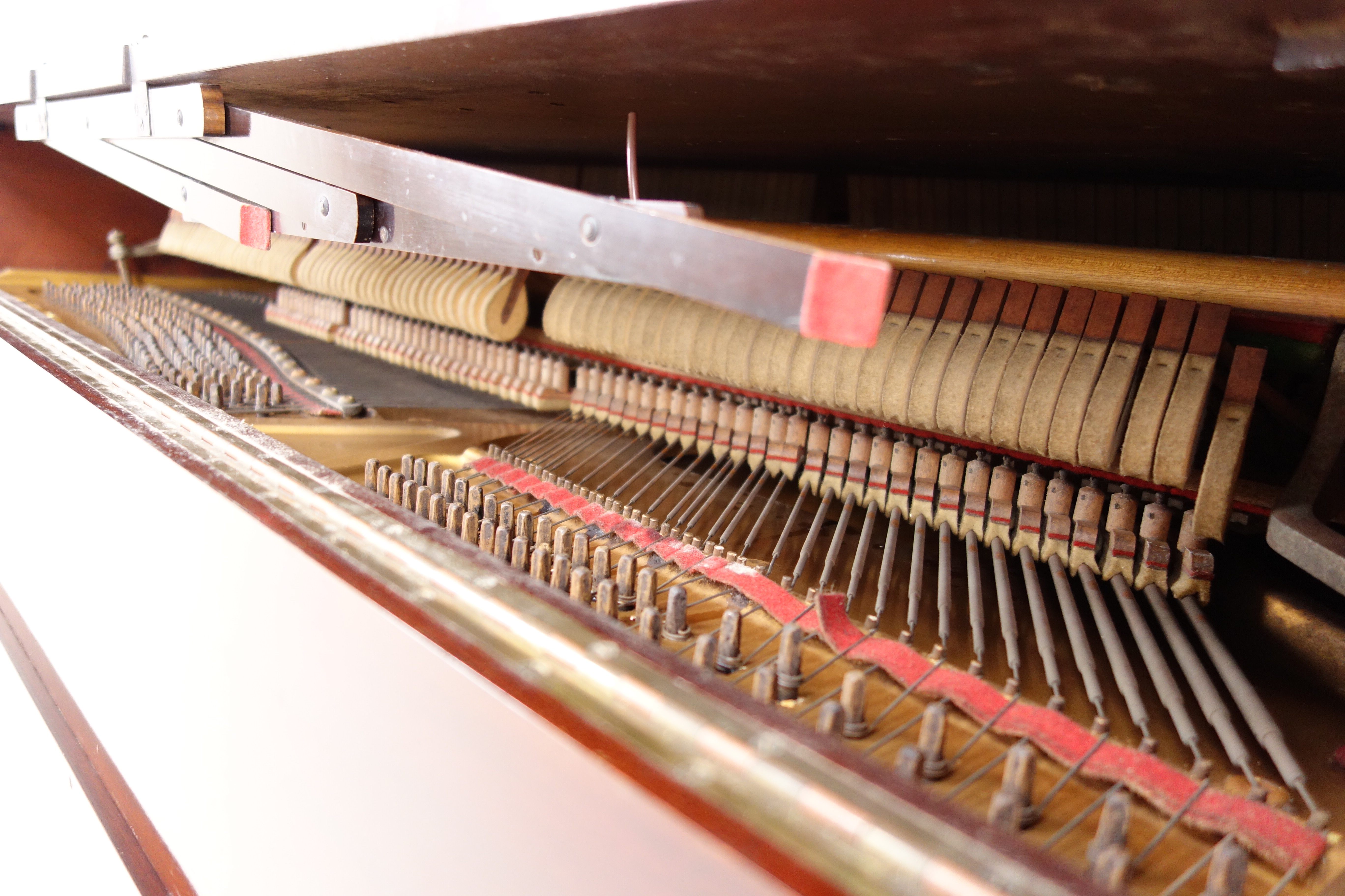 Waddington & Sons Ltd Model Two Bremar overstrung mahogany cased upright piano (W151cm, H127cm, - Image 7 of 9