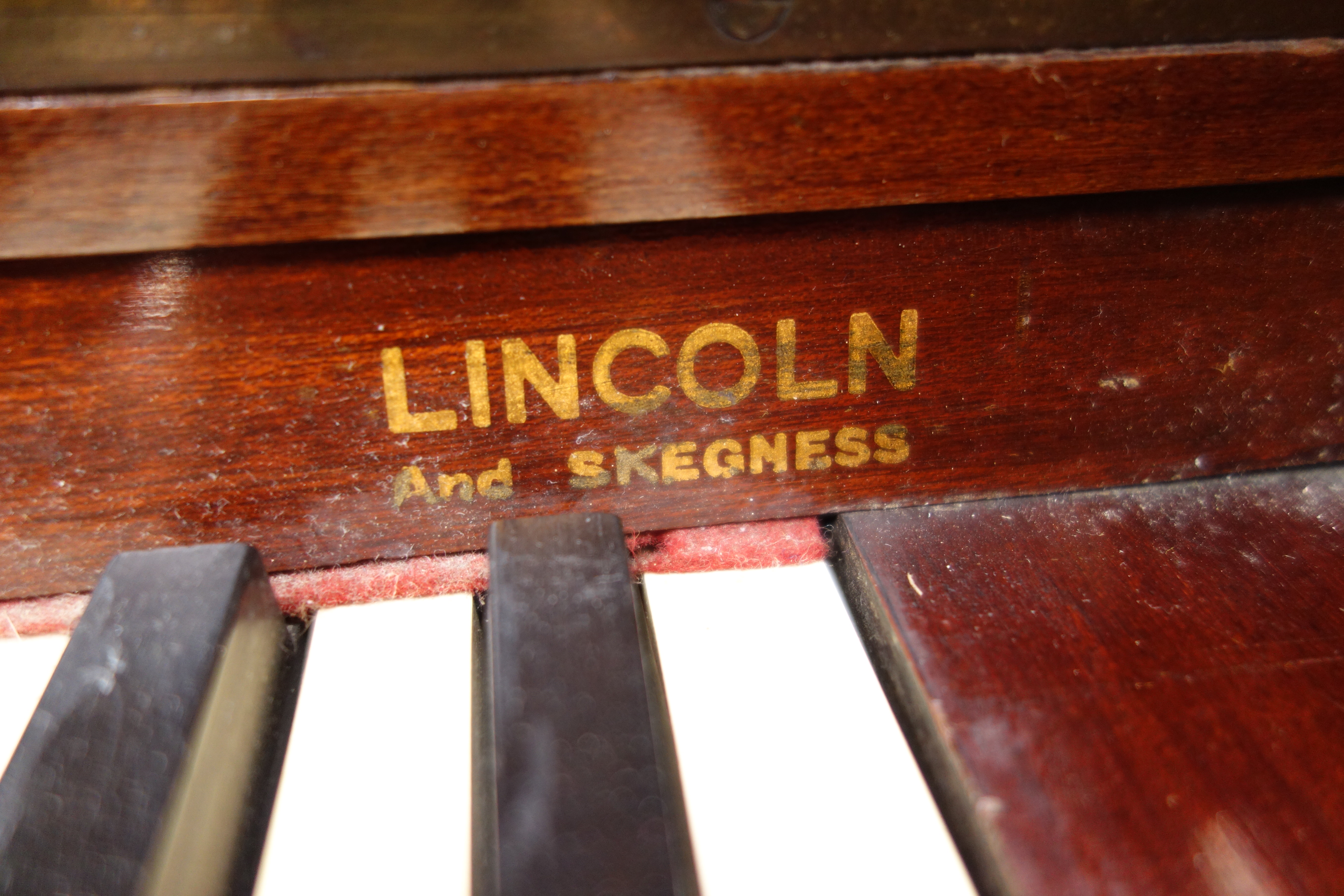 Waddington & Sons Ltd Model Two Bremar overstrung mahogany cased upright piano (W151cm, H127cm, - Image 4 of 9