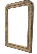 Napoleon II mirror, moulded gilt frame, W69cm,