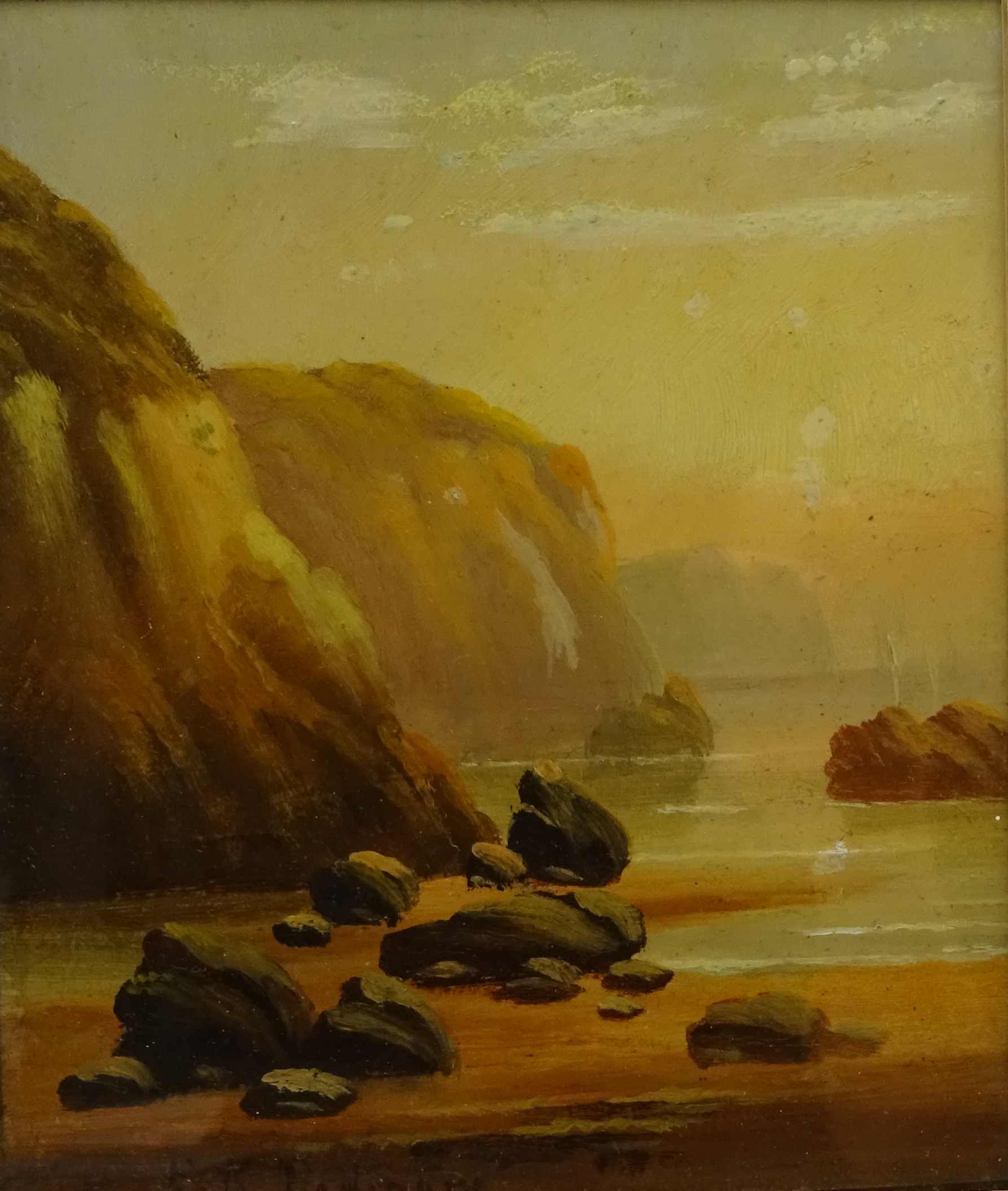 Edward King Redmore (British 1860-1941): Shorelines by Sunrise and Moonlight, - Image 3 of 3
