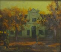 'South Africa', 20th century oil on board indistinctly signed F.