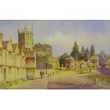 Kenneth W Burton (British 1946-): 'Chipping Campden Gloucestshire',