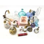 Collection of early 20th century and later scent bottles and atomizers incl.