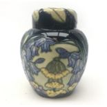 Moorcroft Cymbeline ginger jar, designed by Rachel Bishop for B&W Thornton ltd. ed.
