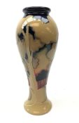 Moorcroft Eventide Winter inverted baluster form vase,